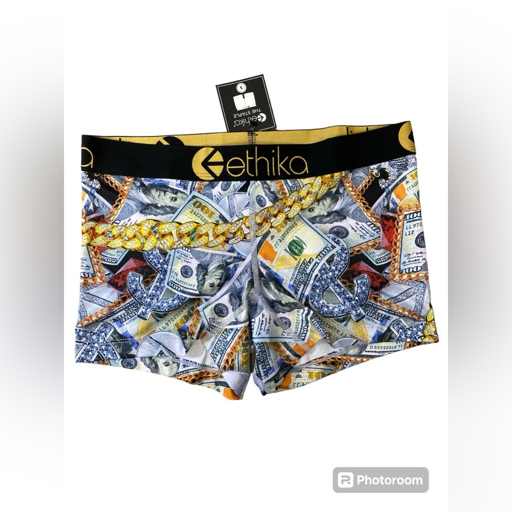 NWT Ethika - The Staple - Boy Shorts - Cash Out